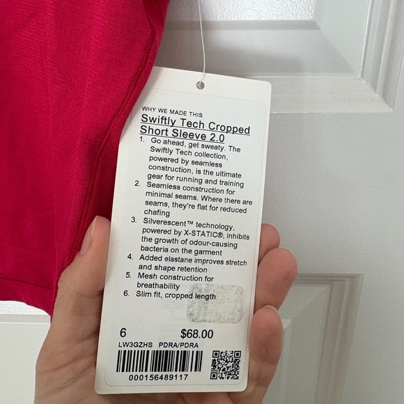 Lululemon Swifty Tech Cropped 2.0 - Picture 3 of 4